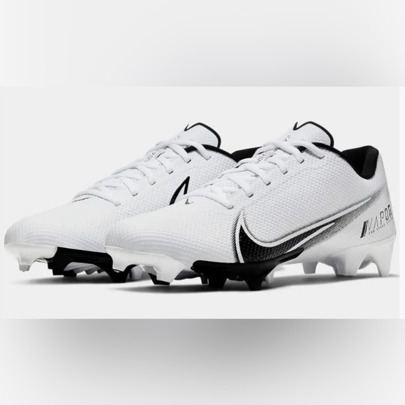 🚫SOLD🚫 Nike Vapor Edge Speed 360 (white w/black) Football Cleats - Men’s Sz 13 - Picture 2 of 13